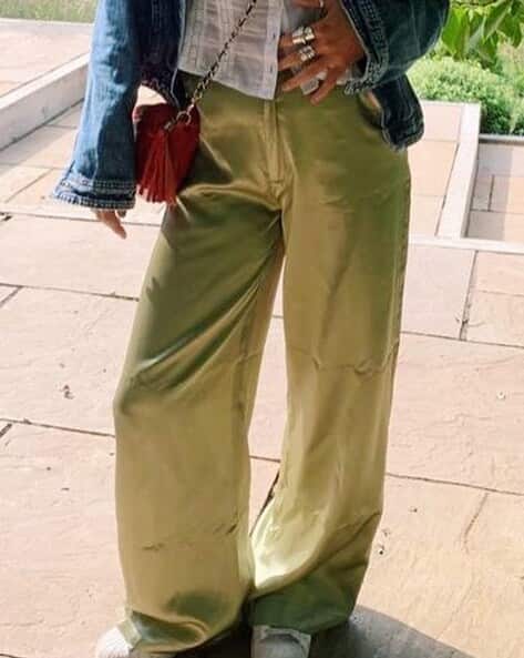 Lulu & Sky Women Flat-Front Wide Leg Pants