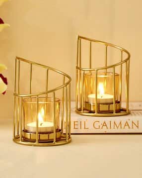 Raga Alora  Glass T Light Holders-image-9