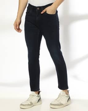 Men Skinny Fit Ankle Length Jeans