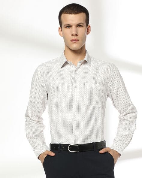 JOHN PLAYERS Men Slim Fit Formal Shirt