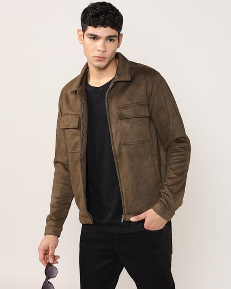 Buy Olive Jackets & Coats for Men by LEE COOPER Online | Ajio.com