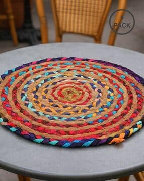  Set of 4 Durable Table Placemats