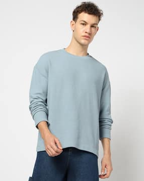 yousta Men Regular Fit Crew-Neck Sweatshirt-picture-30