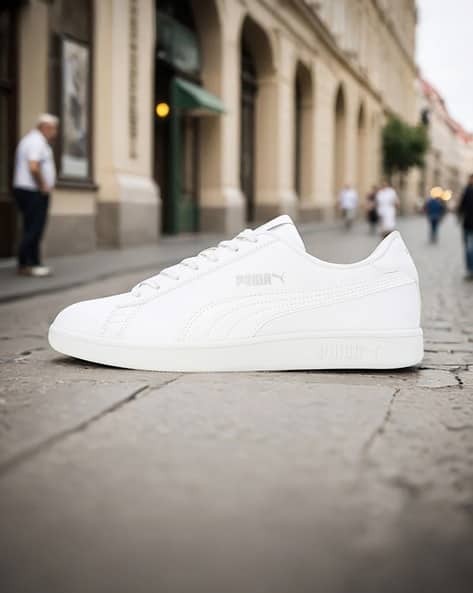 puma white sneakers