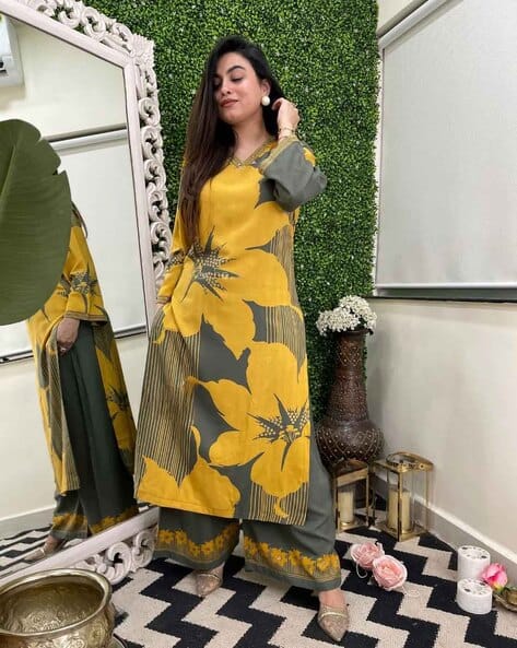 Nyrika Women A-line Kurta Set