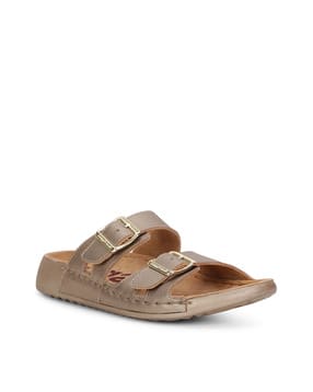hush puppies Women Open-Toe Slip-On Flat Sandals-picture-42