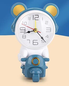 gopalvilla Analogue Doremon Shaped Round Alarm Clock-picture-40