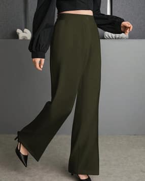 buda jeans co Women Relaxed Fit Pants with Fly Button Closure -picture-10