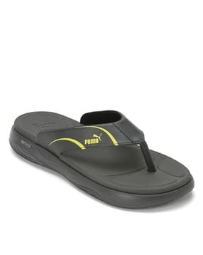 Buy Black Flip Flop Slippers for Men by CLARKS Online