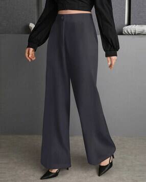 buda jeans co Women Relaxed Fit Pants with Fly Button Closure -picture-28