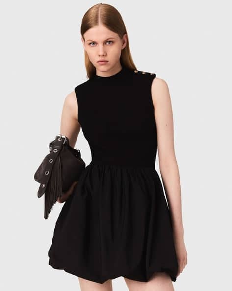knee length dresses for ladies Solitaire Figure Skate Dress - JRF22007-B