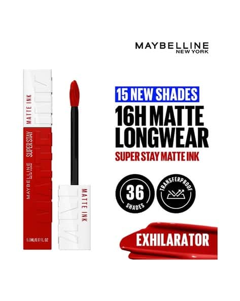 Maybelline New York Superstay Matte Ink Liquid Lipstick - Exhilarator