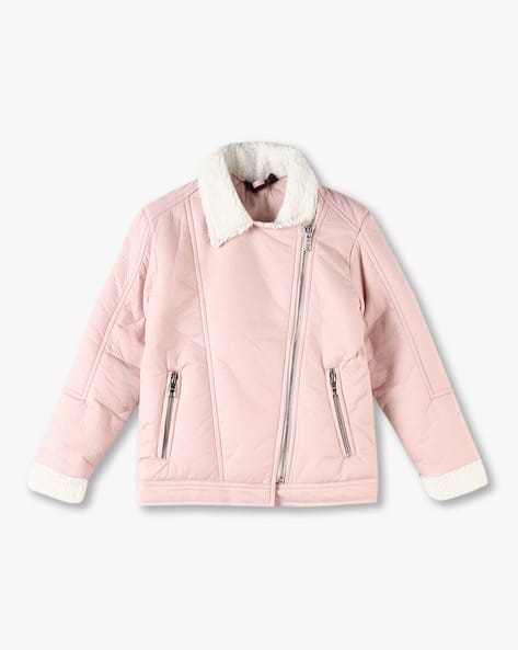 KG FRENDZ Girls Regular Fit Biker Jacket