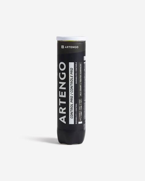 Decathlon Kuikma - Unisex Pro 4 Abrasion Resistant Tennis Ball Pack of 4