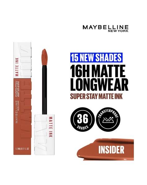 Maybelline New York Superstay Matte Ink Liquid Lipstick - Insider