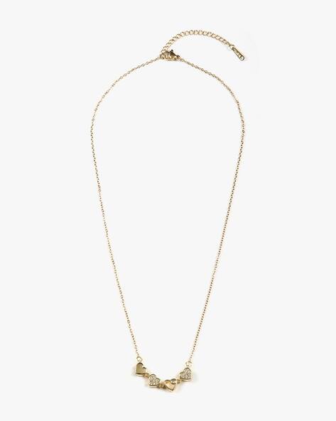 YOUSTA Women Rose Gold-Plated Necklace