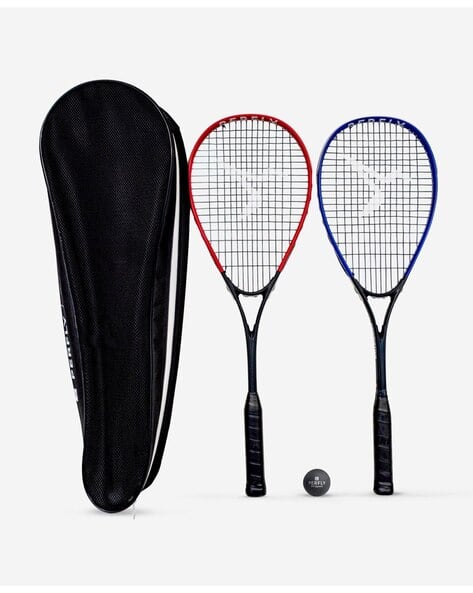 Decathlon Perfly - Unisex Wall Breaker 165 Club Impact Protection Squash Racket Set