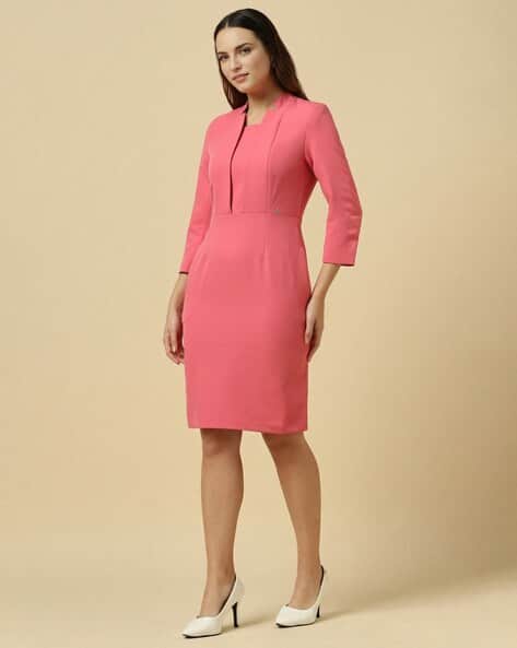 Buy VAN HEUSEN Drop-Shoulder Hoodie Bodycon Dress Online | Ajio.com