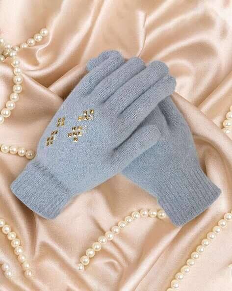 Loom Legacy Women Embellished Winter Gloves