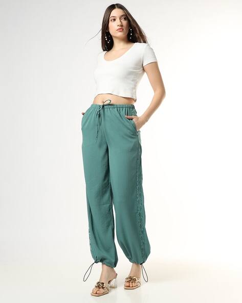 Fyre Rose Women Relaxed Fit Pants with Drawstring Waist