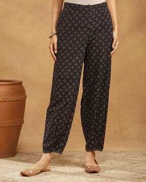 fabindia Women Cotton Ajrakh Printed Salwar-picture-13
