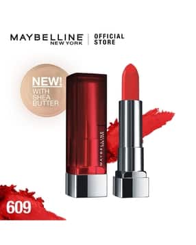 maybelline new york Color Sensational Creamy Matte Lipstick - 609 Dynamite Red-picture-41