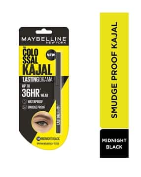 maybelline new york Colossal Lasting Drama Kajal - 10 Midnight Black-picture-42