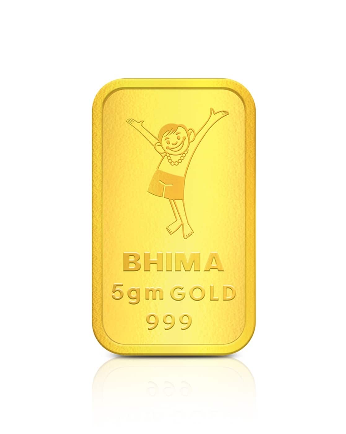 Bhima Jewels 5 Gm 24 Kt For Women (999, FreeSize) Gold Bar For Women (Yellow Gold, FreeSize)