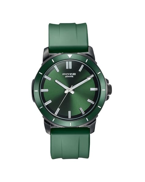 SONATA Sona men wrist watches, olive, os