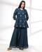 Women Foil Print Flared Kurta & Palazzos Set