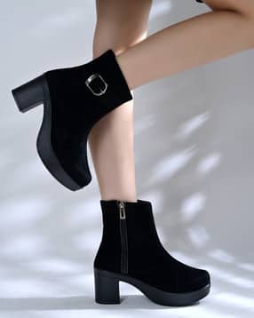 shoetopia Women Ankle-Length Slip-On Boots -picture-50