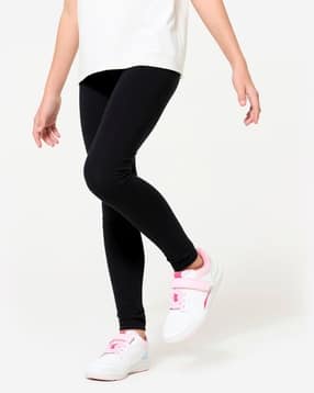 decathlon DOMYOS - Girls Solid Ankle-Length Gym Leggings-picture-42