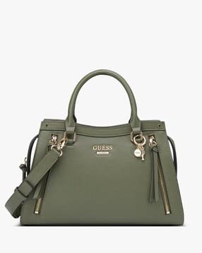 guess Wrenley Satchel with Detachable Strap-picture-12