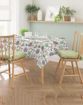 casableu Floral Print 6-Seater Table Cover-picture-17