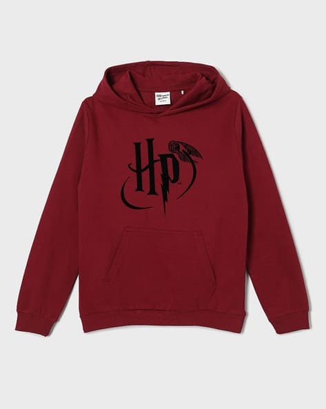 Fame forever by lifestyle Boys Printed Regular Fit Hoodie with Kangaroo Pocket