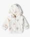 SHORT PILE FUR WITH TULLE, WHITE, 18-24M