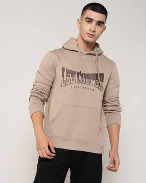 lee cooper Men Brand Embroidered Regular Fit Hoodie-picture-19