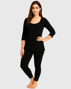 Cotton Slip-On Thermal Set