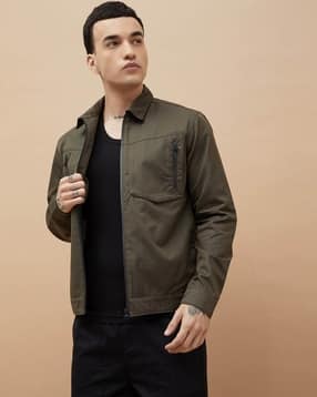bossini Men Spread Collar Regular Fit Jacket-picture-48