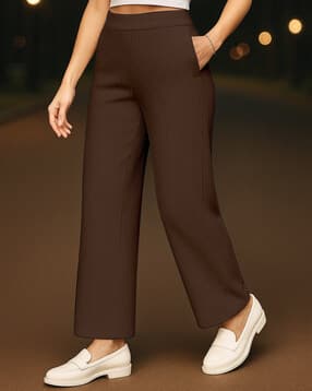 fyre rose Women Ribbed Relaxed Fit Pants-picture-42