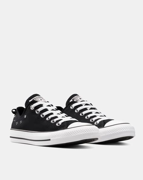 CONVERSE Unisex Chuck Taylor All Star Bows & Studs Low-Top Canvas Sneakers
