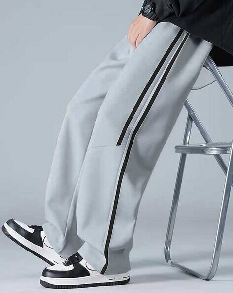NEONOMAD Men High Rise Stripes Track Pants
