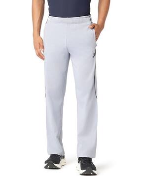 mid rise straight track pants