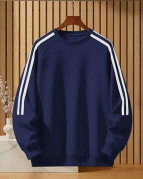 fashion and youth Men Regular Fit Round-Neck Sweatshirt -picture-23