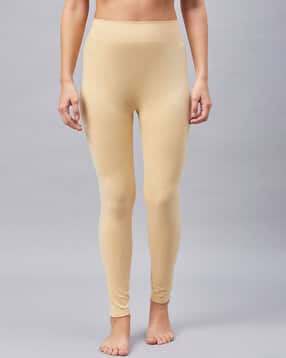 Women Slim-Fit Antibacterial Thermal Legging-image-39