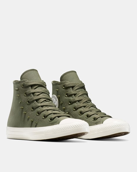 CONVERSE Unisex Chuck Taylor All Star Spikes High-Top Canvas Sneakers
