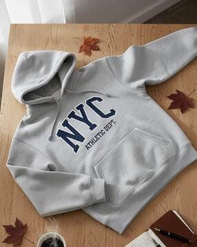 neonomad Men Typographic Print Regular Fit Hoodie-picture-46