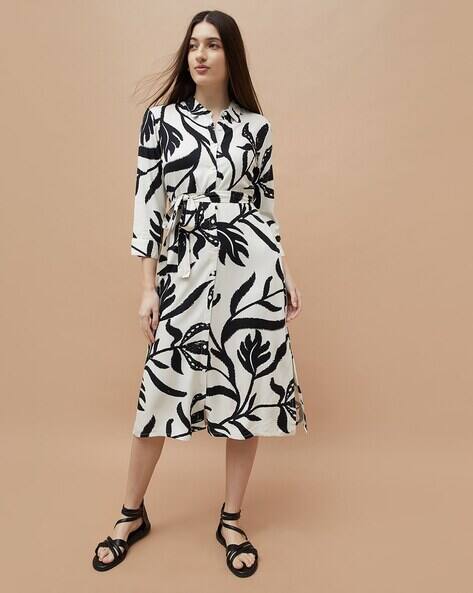 Fame forever by lifestyle Women Printed Shirt Dress