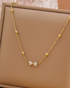designs & you Women Gold Plated Anti Tarnish Stainless Steel Pendants-picture-36