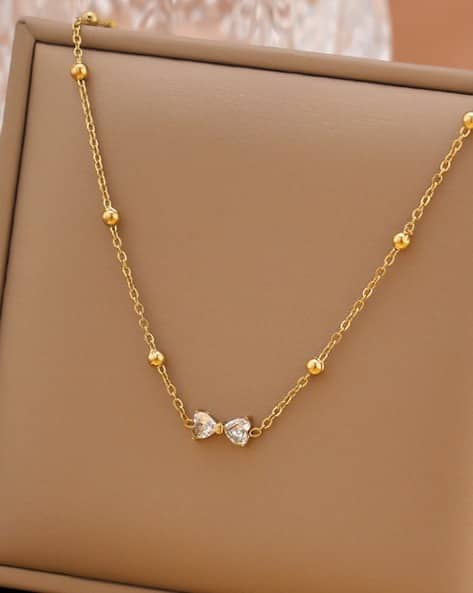 Designs & You Women Gold Plated Anti Tarnish Stainless Steel Pendants